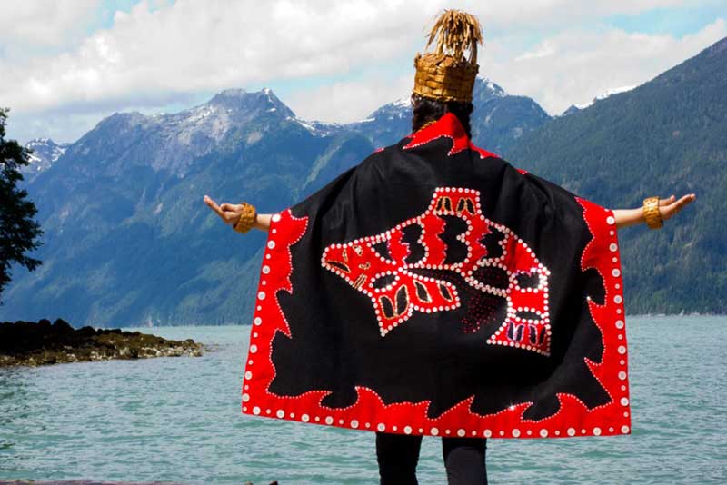 The Homalco Nation has created a new ecotourism business that provides cultural experiences, training youth guides in their language and reconnecting with their homelands in Bute Inlet. Photo by Todd Peacey for Homalco Wildlife Tours.