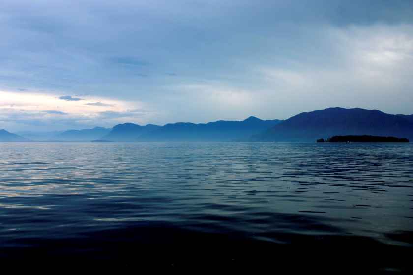 North Pacific Ocean near the Skeena River. Photo by Brodie Guy.