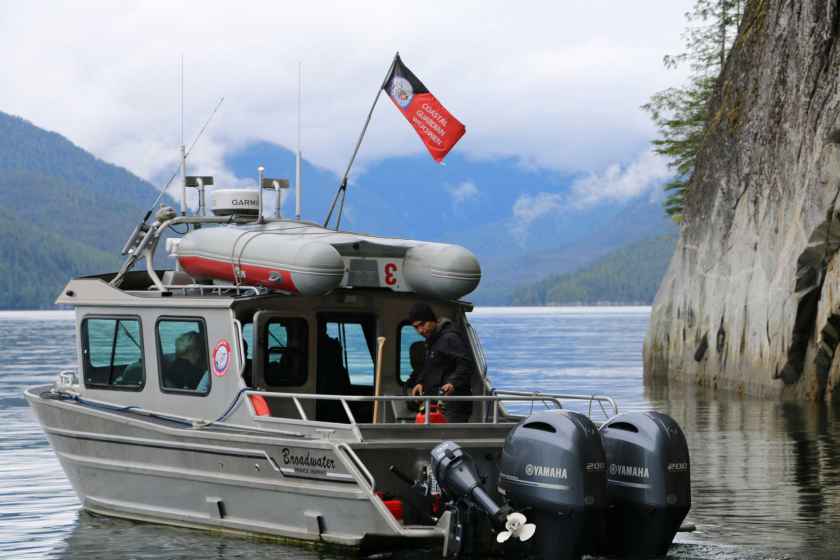 Coastal Guardian Watchmen programs monitor the land and sea, conduct field research, and lead habitat restoration projects across the coast. Photo by Meaghan Hume