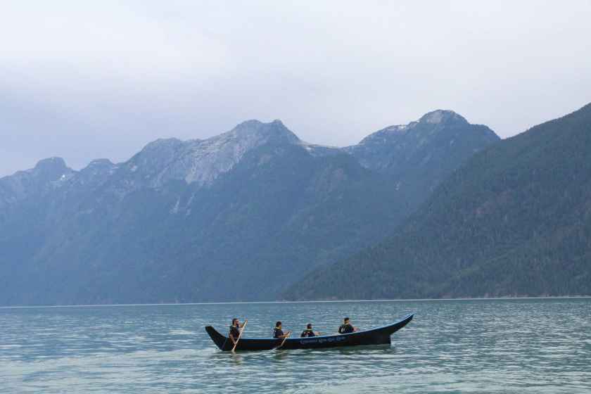 Homalco Cultural Tours, Bute Inlet. Photo by Meaghan Hume