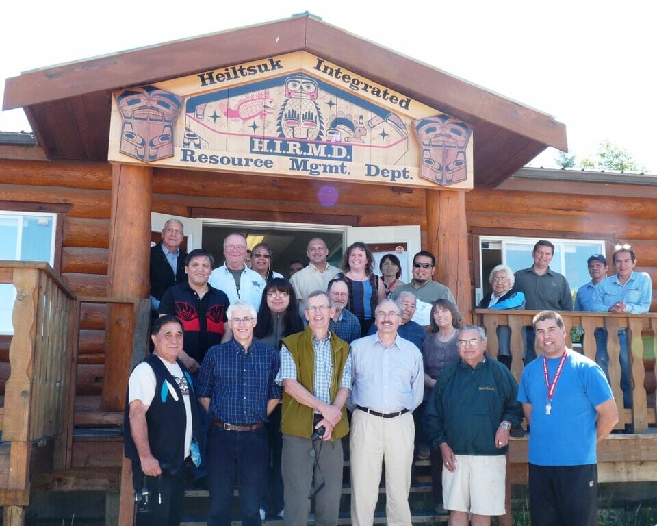 Heiltsuk Integrated Resource Management Department. Photo courtesy of HIRMD