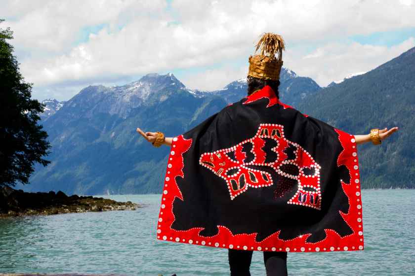 The Homalco Nation has created a new ecotourism business that provides cultural experiences, training youth guides in their language and reconnecting with their homelands in Bute Inlet. Photo by Todd Peacey for Homalco Wildlife Tours.