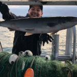 Kris Dudoward out fishing with his father, Mitch. (Photo: Mitch Dudoward)